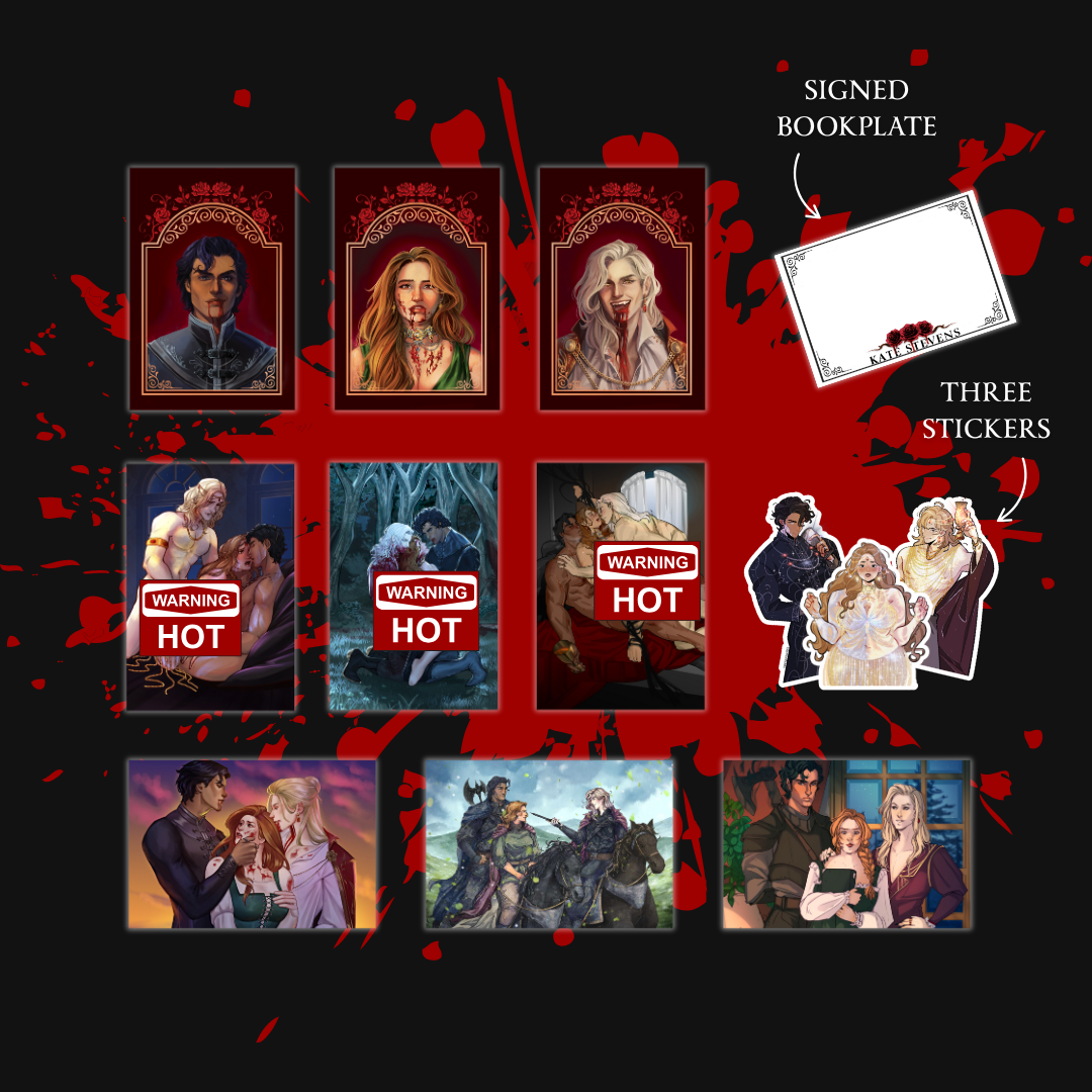 Bride of Brutal Hearts Art + Signed Bookplate Bundle