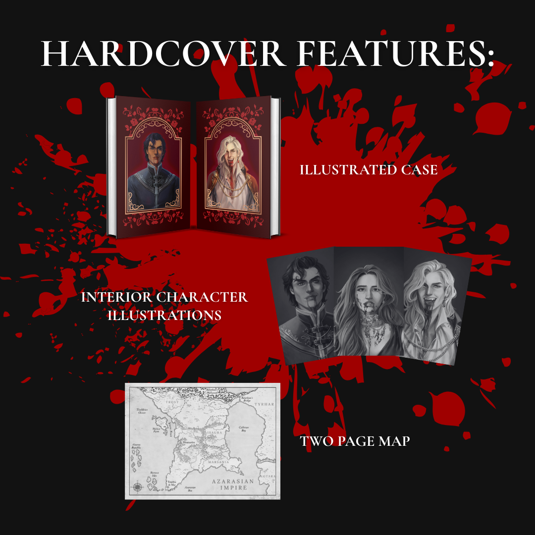 Bride of Brutal Hearts Hardcover Features