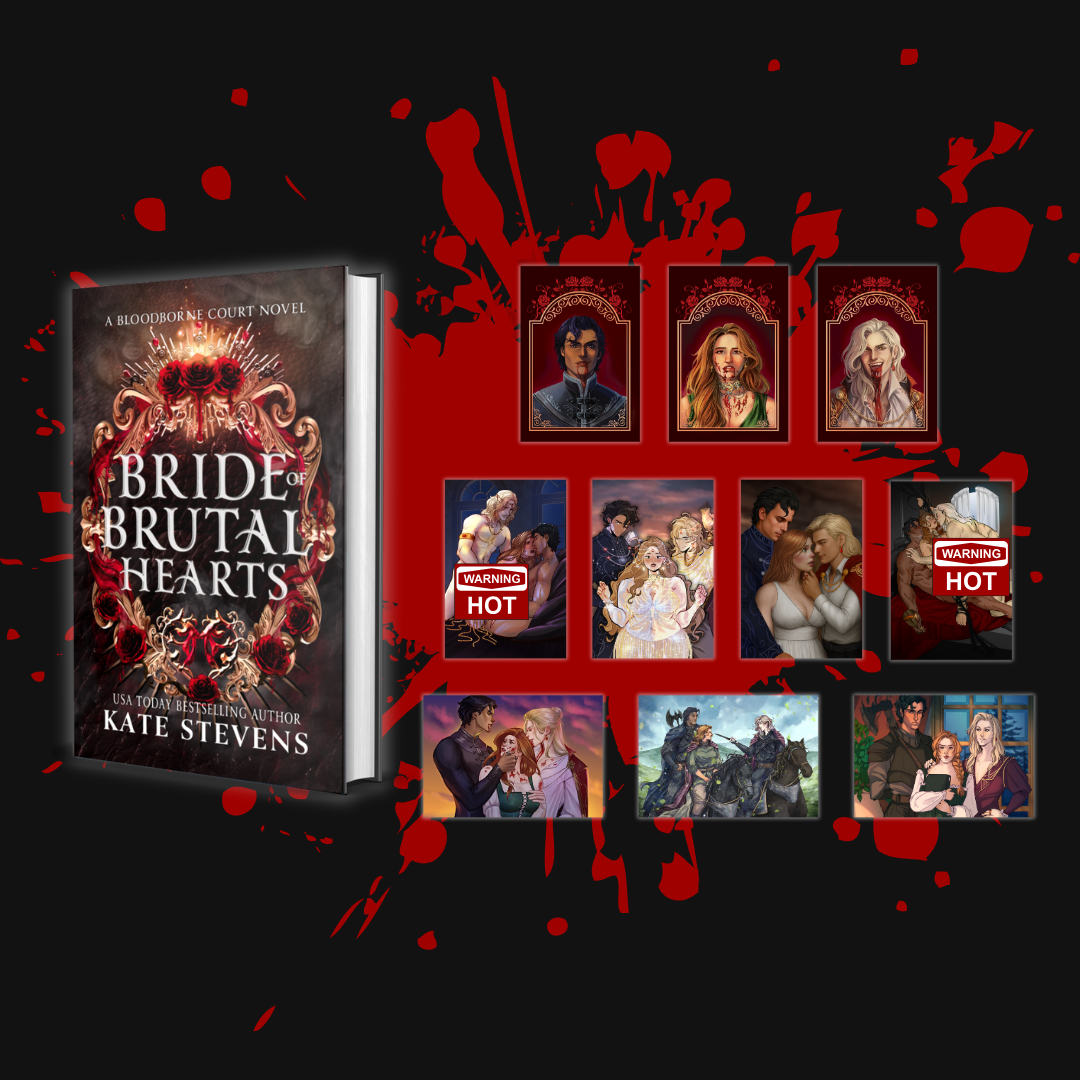 Bride of Brutal Hearts (Signed Hardcover) Art Bundle (Nov 25 Update)