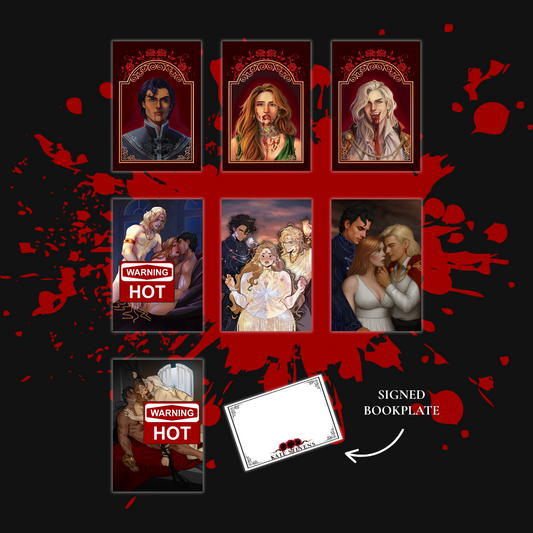 Bride of Brutal Hearts Art + Signed Bookplate Bundle