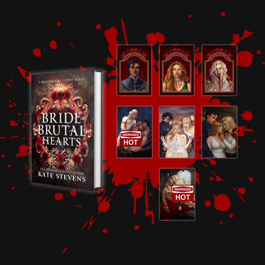 Bride of Brutal Hearts (Signed Hardcover) Art Bundle Update 07.25